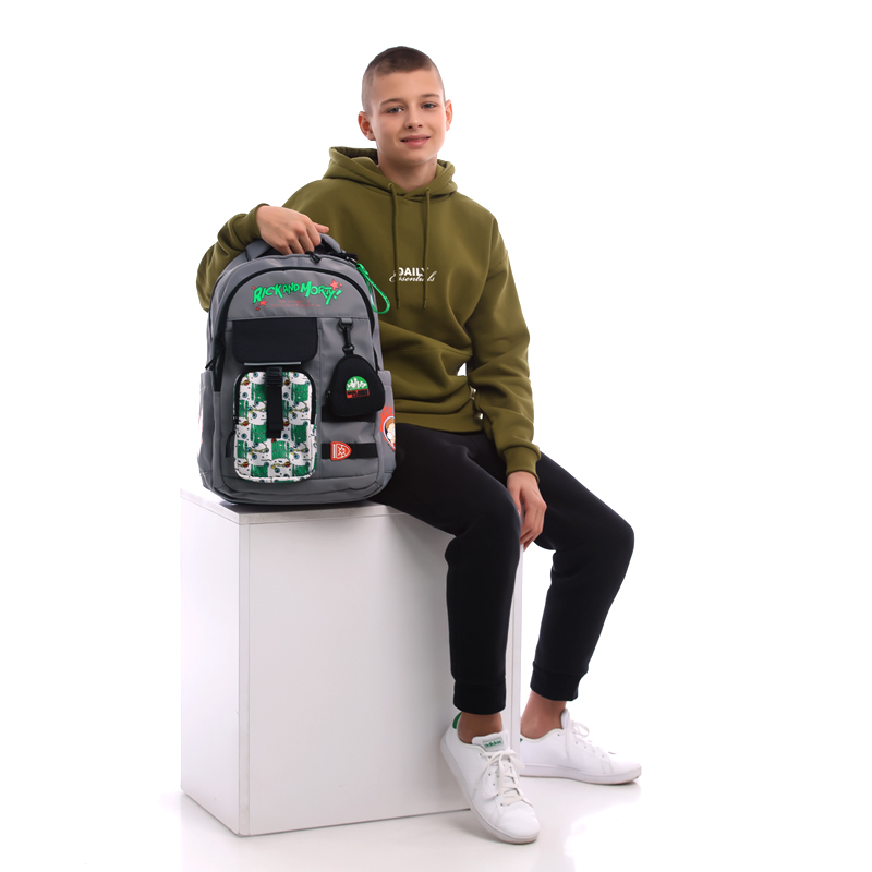 Рюкзак Kite Education teens Rick & Morty RM25-2597L. Фото 26