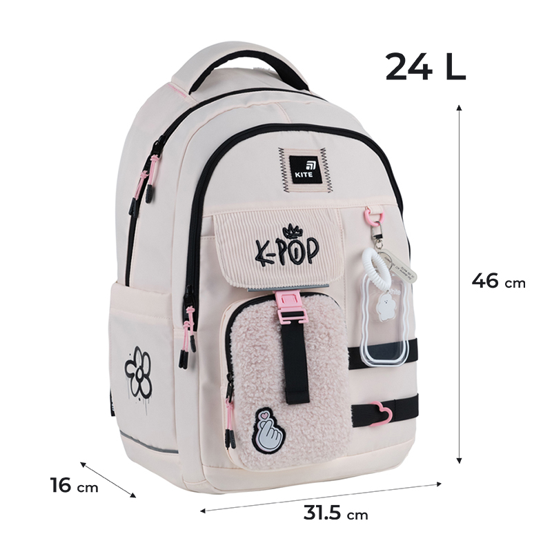 キュー Road to Kingdom セット Рюкзак Kite Education teens K25-2597L-2 купити