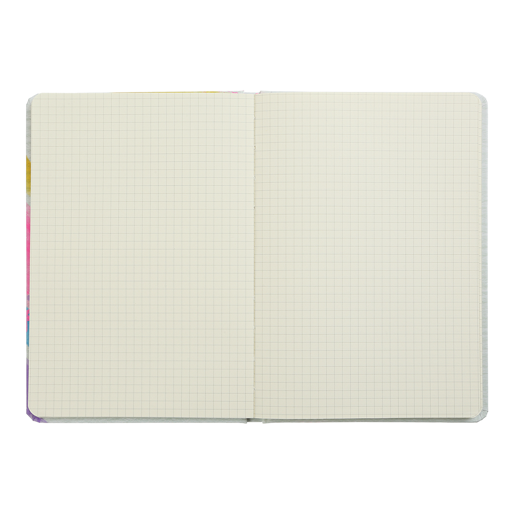 Записна книга Buromax Abstract A5 96 аркушів в клітинку синя BM.255115-02. Фото 2