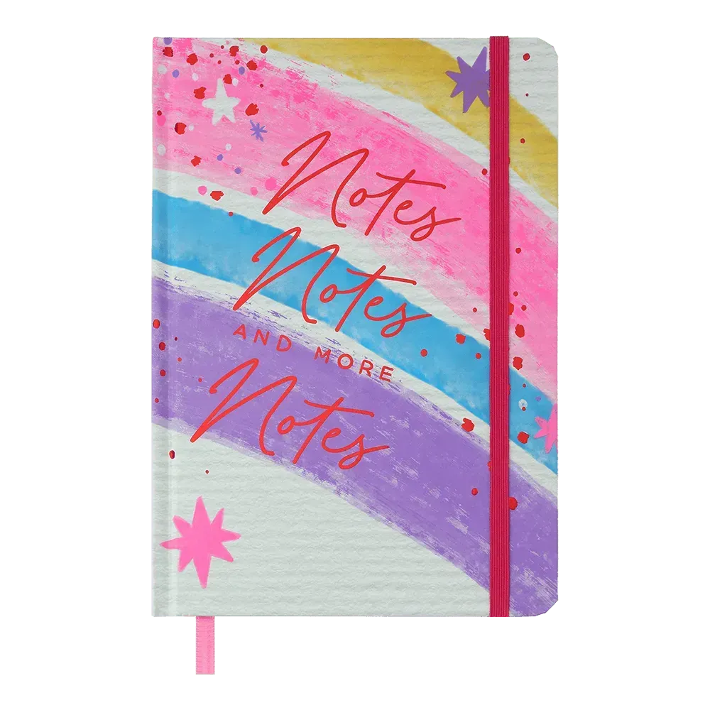 Записна книга Buromax Neon A5 96 аркушів в клітинку рожева BM.255116-10
