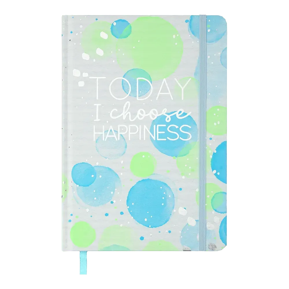 Записна книга Buromax Neon A5 96 аркушів в клітинку блакитна BM.255116-14