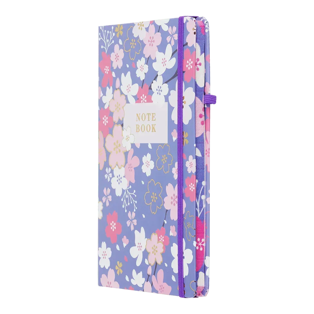 Записна книга Buromax Blossom A5 80 аркушів в клітинку фіолетова BM.255122-07. Фото 2