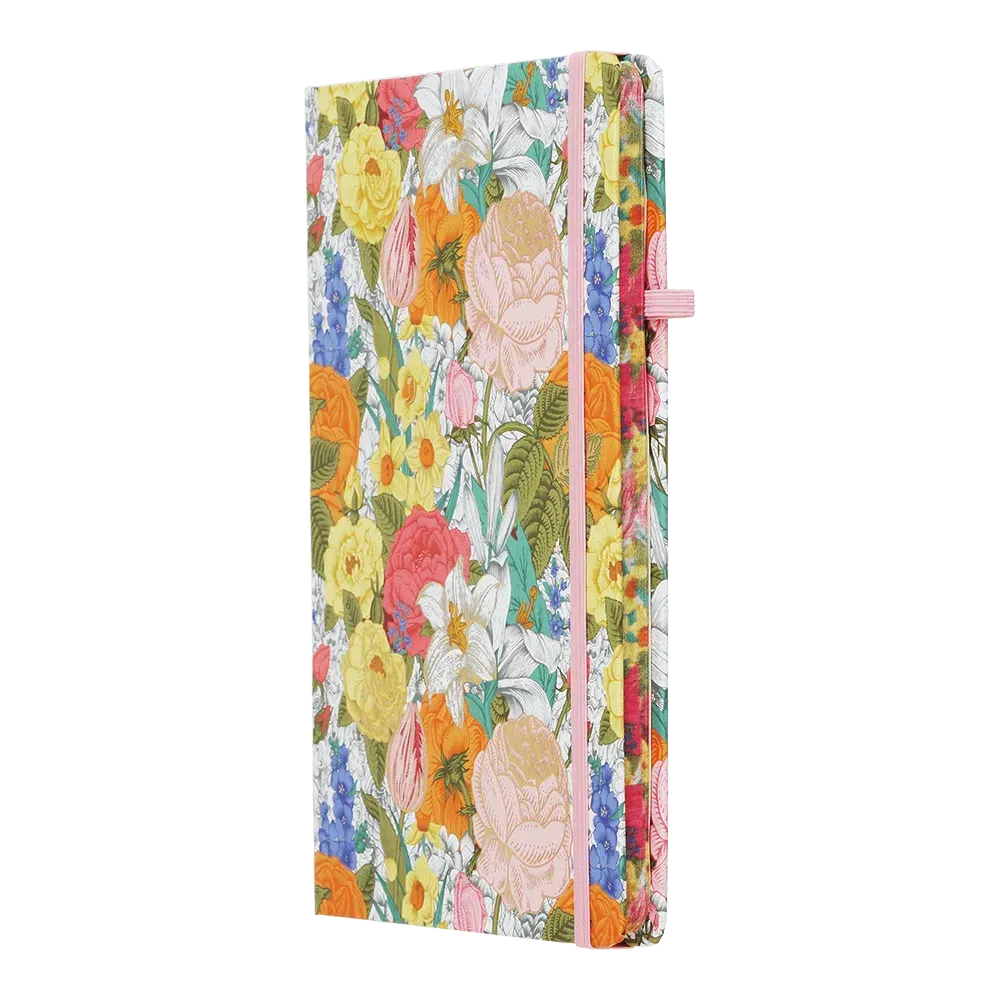 Записна книга Buromax Rose A5 80 аркушів в клітинку рожева BM.255123-10. Фото 2