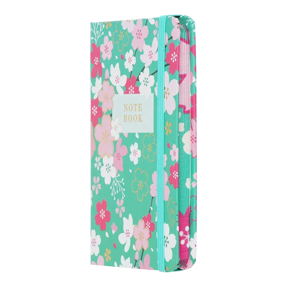 Записна книга Buromax Blossom A6 80 аркушів в клітинку блакитна BM.256102-14. Фото 2