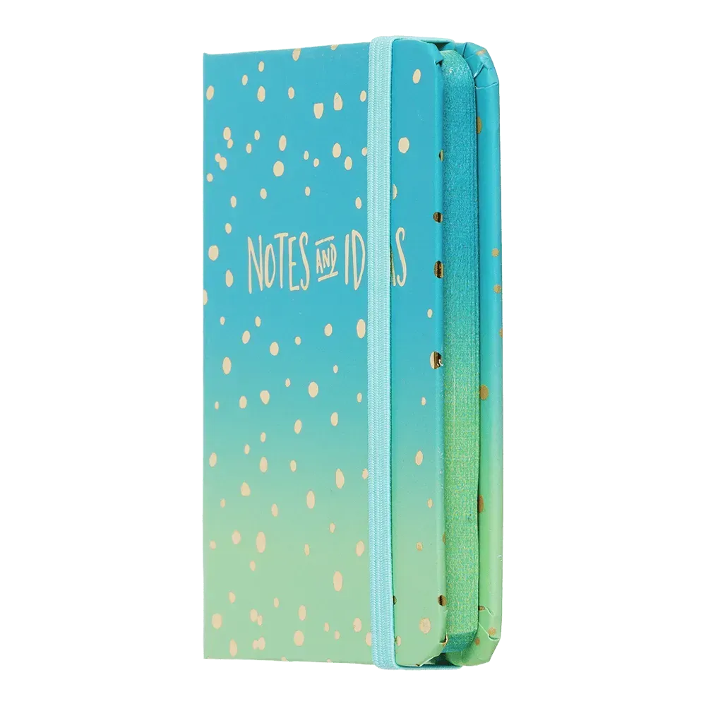 Записна книга Buromax Gradient A7 80 аркушів в клітинку синя BM.257104-02. Фото 2