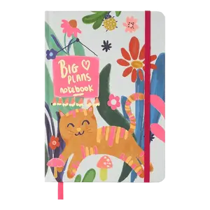 Книжка записна на гумці ZiBi ANIMALS А5 96 аркушів у клітинку тверда обкладинка ZB.115101