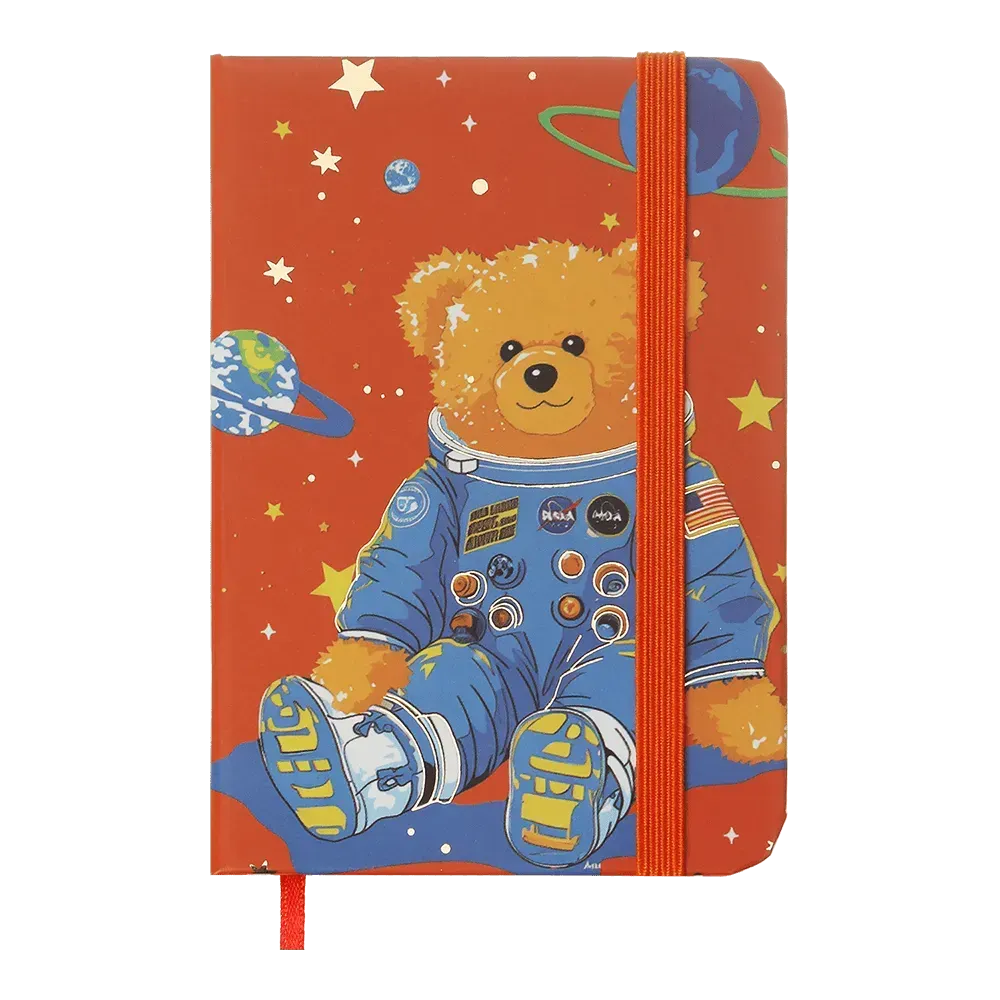 Книжка записна на гумці ZiBi BEAR А7 80 аркушів у клітинку тверда обкладинка ZB.117103. Фото 5