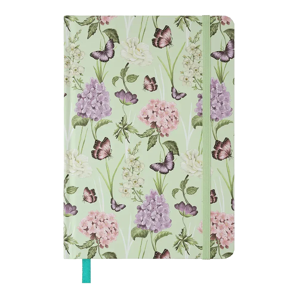 Записна книга Buromax Gentle A5 96 аркушів в клітинку салатова BM.255113-15
