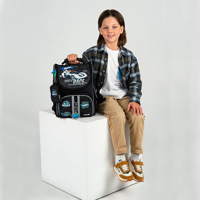 Рюкзак шкільний каркасний Kite Education Hot Wheels HW25-501S. Фото 17