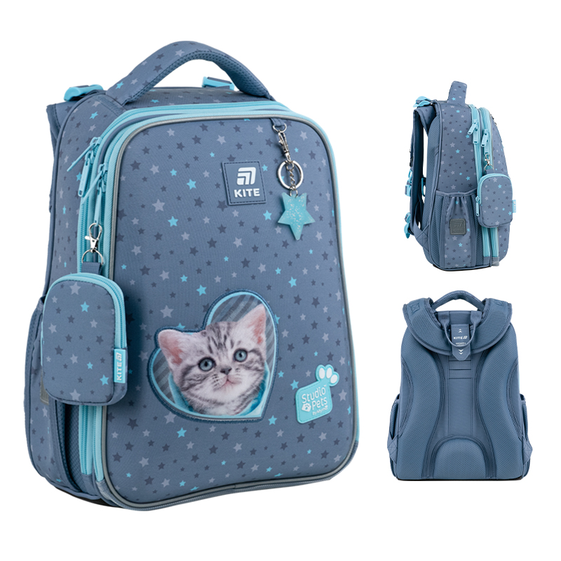 Рюкзак шкільний каркасний Kite Education Studio Pets SP25-531M