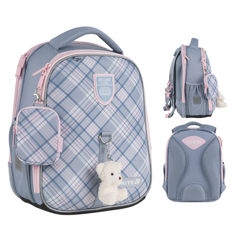 Рюкзак шкільний каркасний Kite Education College Line Girl K25-555S-6