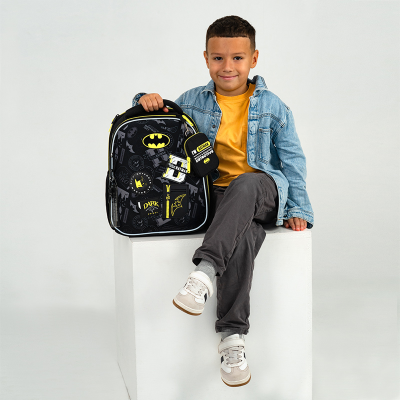 Рюкзак шкільний каркасний Kite Education DC Batman DC25-555S. Фото 17