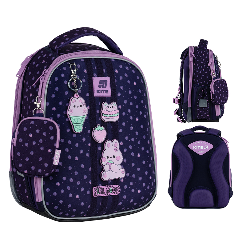 Рюкзак шкільний каркасний Kite Education Feel Good K25-555S-8