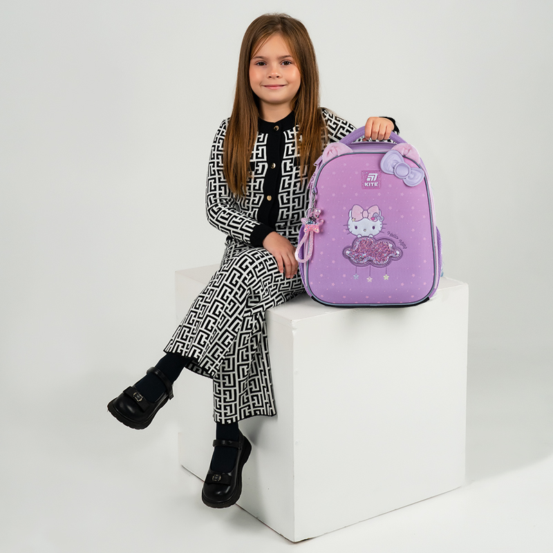 Рюкзак шкільний каркасний Kite Education Hello Kitty HK25-555S. Фото 18