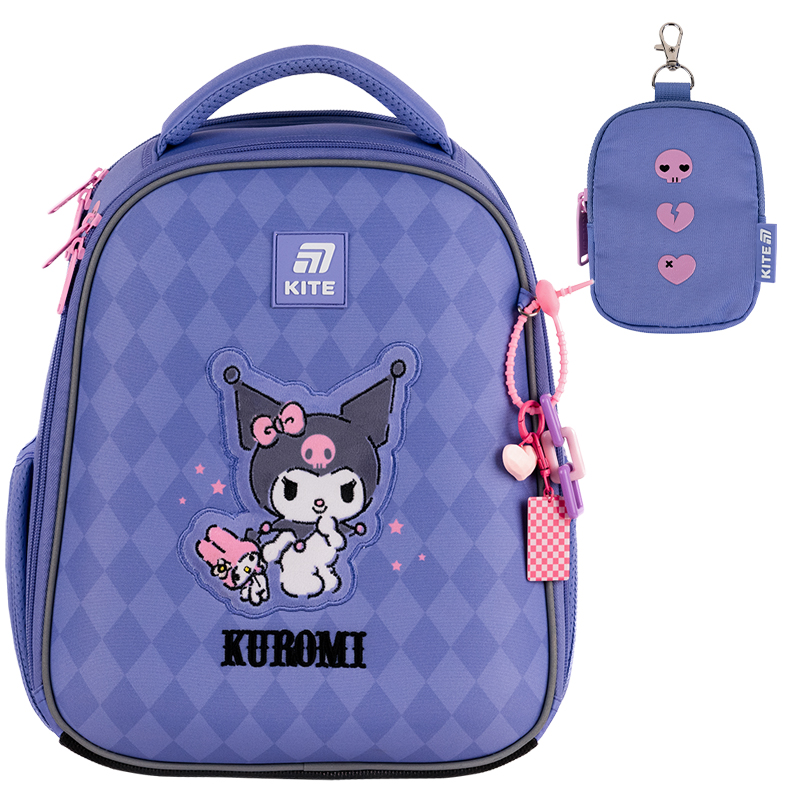 Рюкзак шкільний каркасний Kite Education Kuromi HK25-555S-2. Фото 3