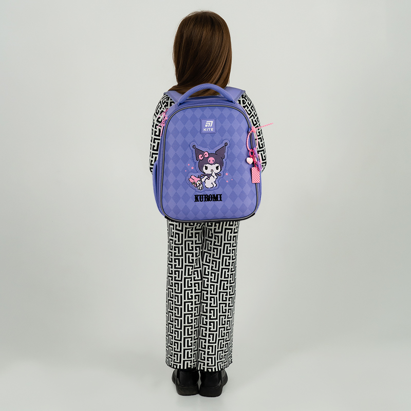 Рюкзак шкільний каркасний Kite Education Kuromi HK25-555S-2. Фото 16
