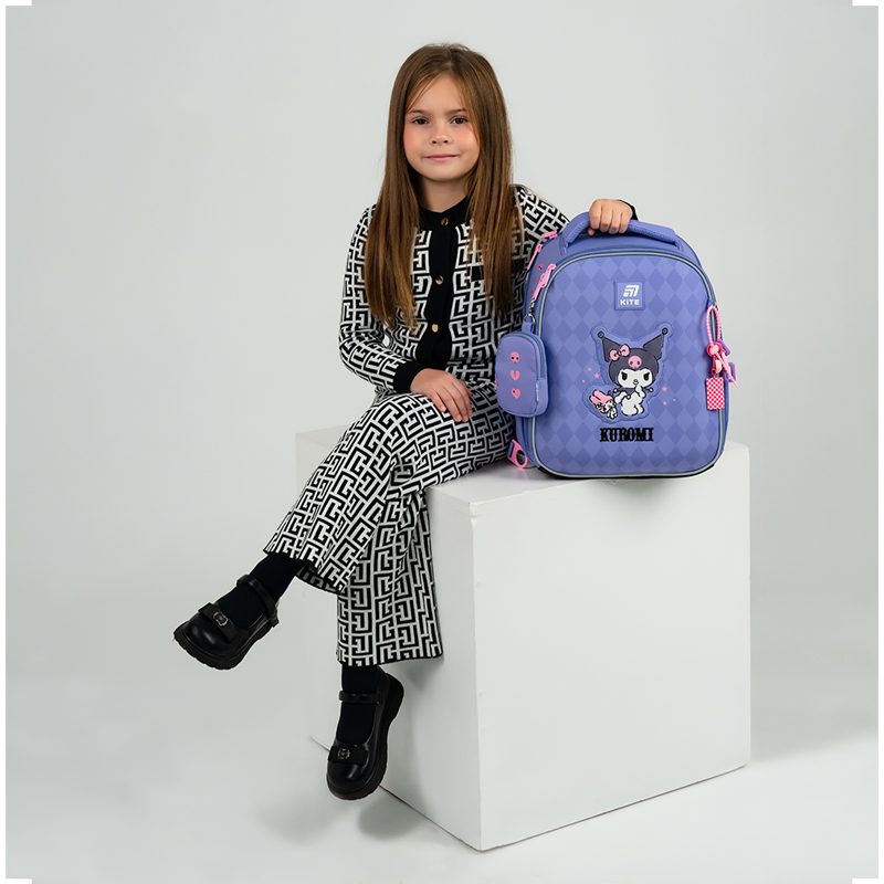 Рюкзак шкільний каркасний Kite Education Kuromi HK25-555S-2. Фото 17