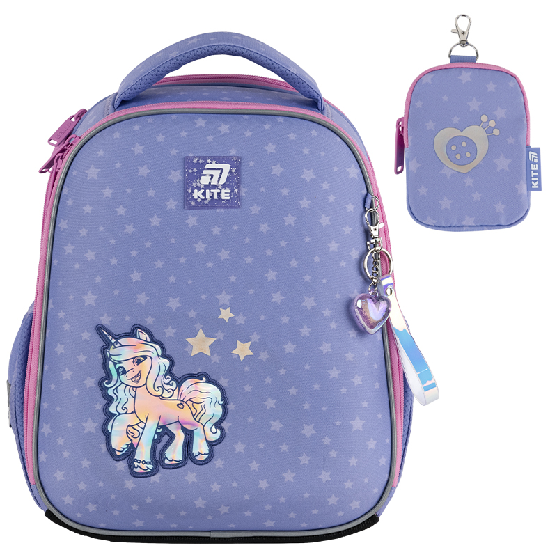 Рюкзак шкільний каркасний Kite Education My Little Pony LP25-555S. Фото 3