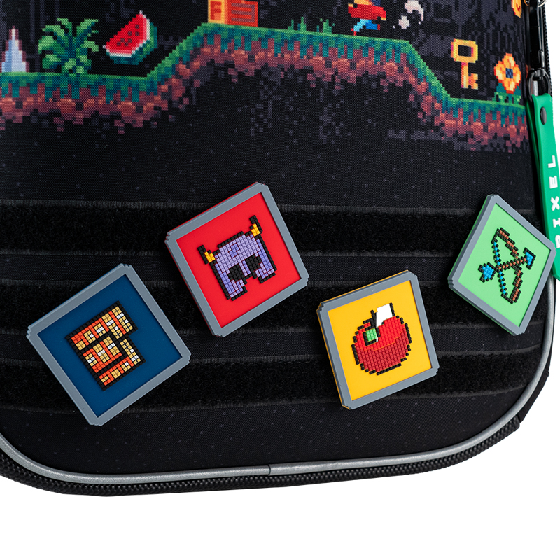 Рюкзак шкільний каркасний Kite Education Pixel Game K25-555S-4. Фото 13