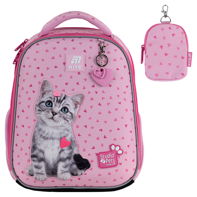 Рюкзак шкільний каркасний Kite Education Studio Pets SP25-555S-1. Фото 3