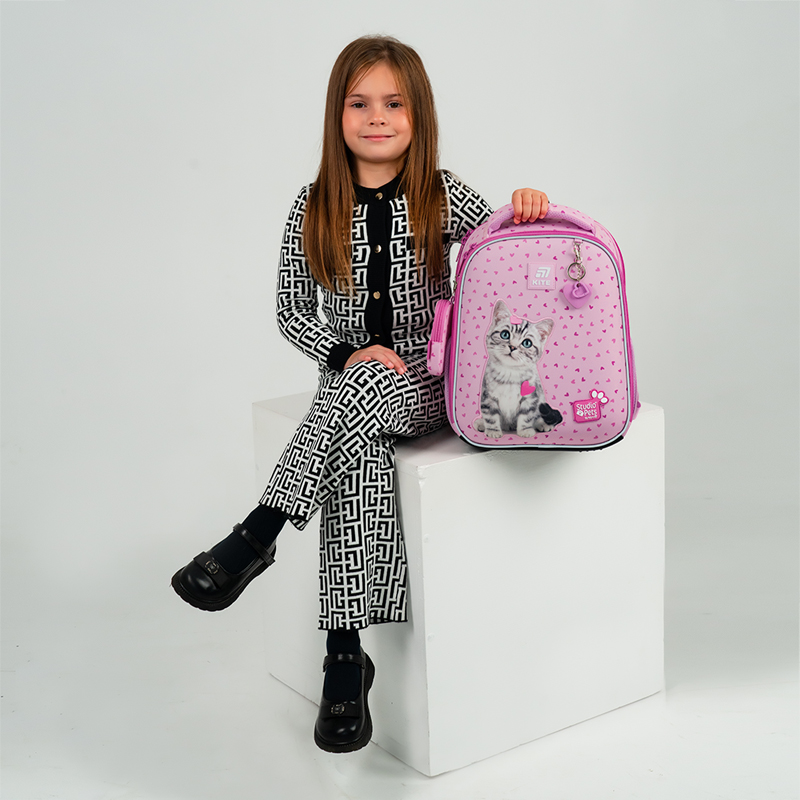 Рюкзак шкільний каркасний Kite Education Studio Pets SP25-555S-1. Фото 17