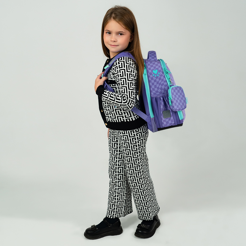 Рюкзак шкільний каркасний Kite Education Studio Pets SP25-555S-2. Фото 17