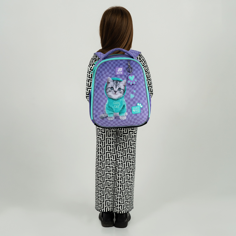 Рюкзак шкільний каркасний Kite Education Studio Pets SP25-555S-2. Фото 15