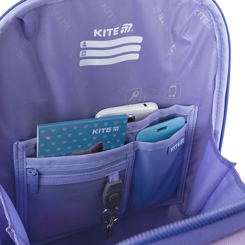 Рюкзак шкільний каркасний Kite Education Sweetheart K25-555S-7. Фото 10