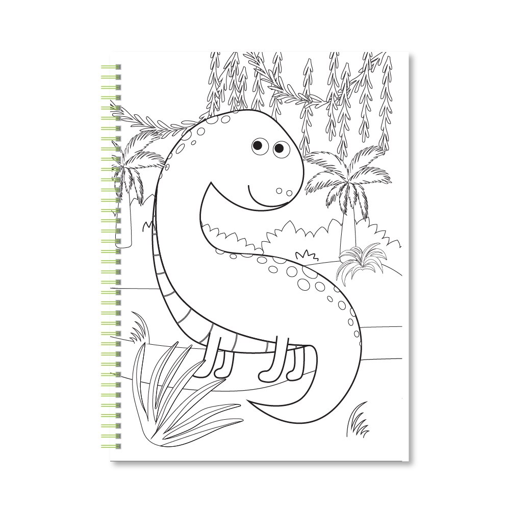 Книжка-розмальовка COLORING FUN з олівцями МІКС. Фото 2