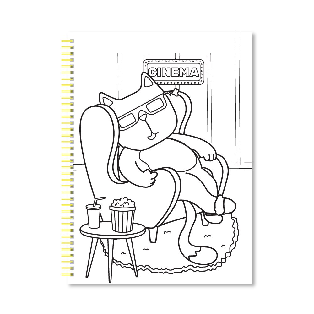 Книжка-розмальовка COLORING FUN з олівцями МІКС. Фото 5