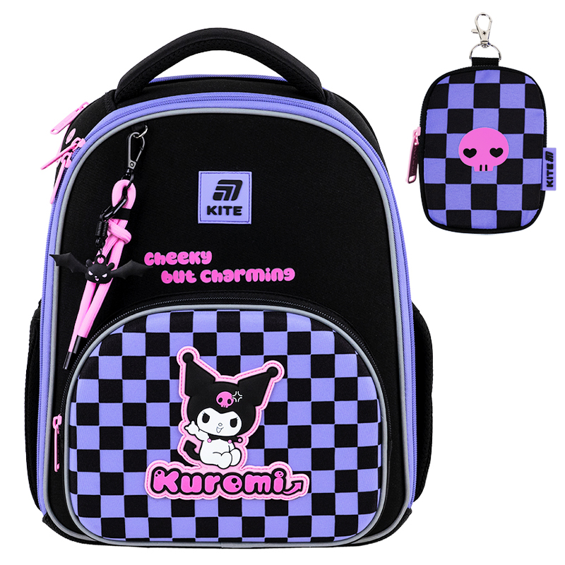 Рюкзак Kite Education каркасний 556M Kuromi. Фото 3