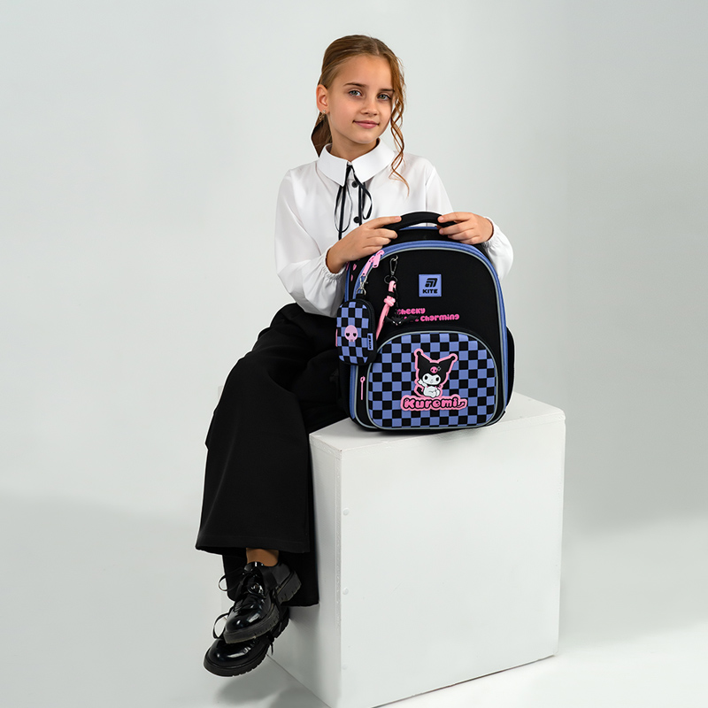 Рюкзак Kite Education каркасний 556M Kuromi. Фото 19