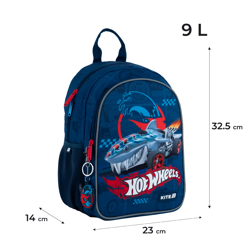 Рюкзак дитячий Kite Kids Hot Wheels HW25-2735XS. Фото 2