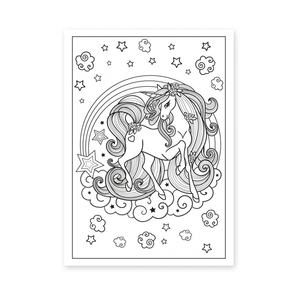 Книжка-розмальовка Unicorn. Фото 2