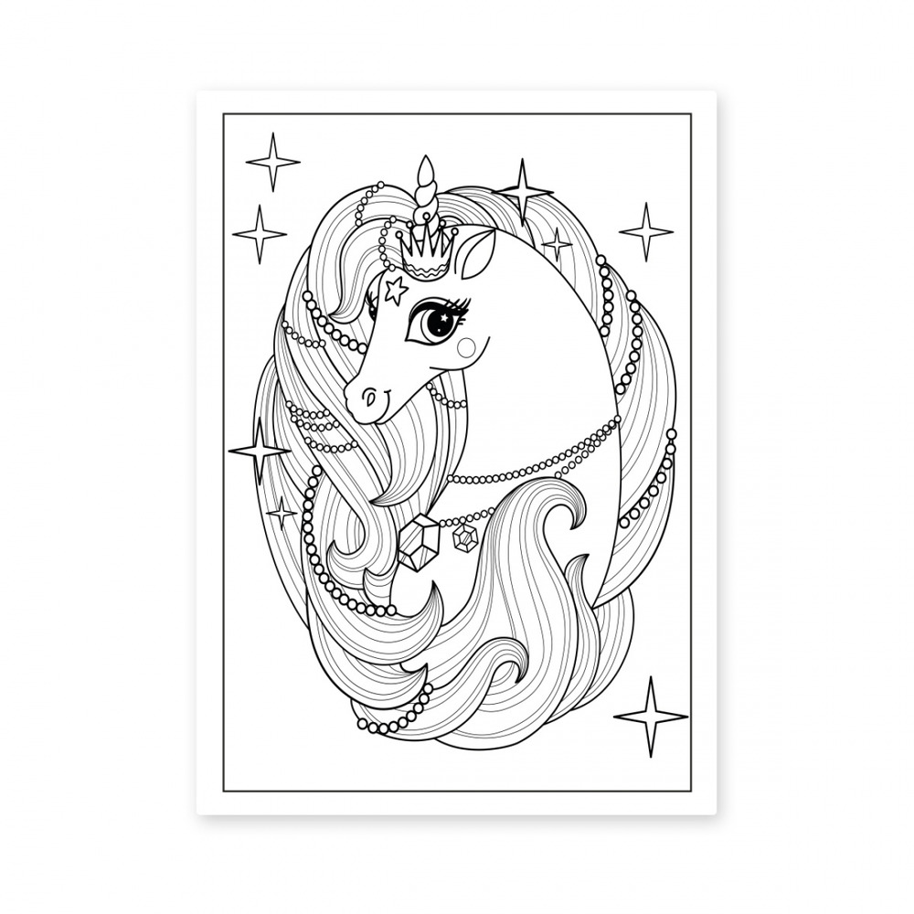 Книжка-розмальовка Unicorn. Фото 3