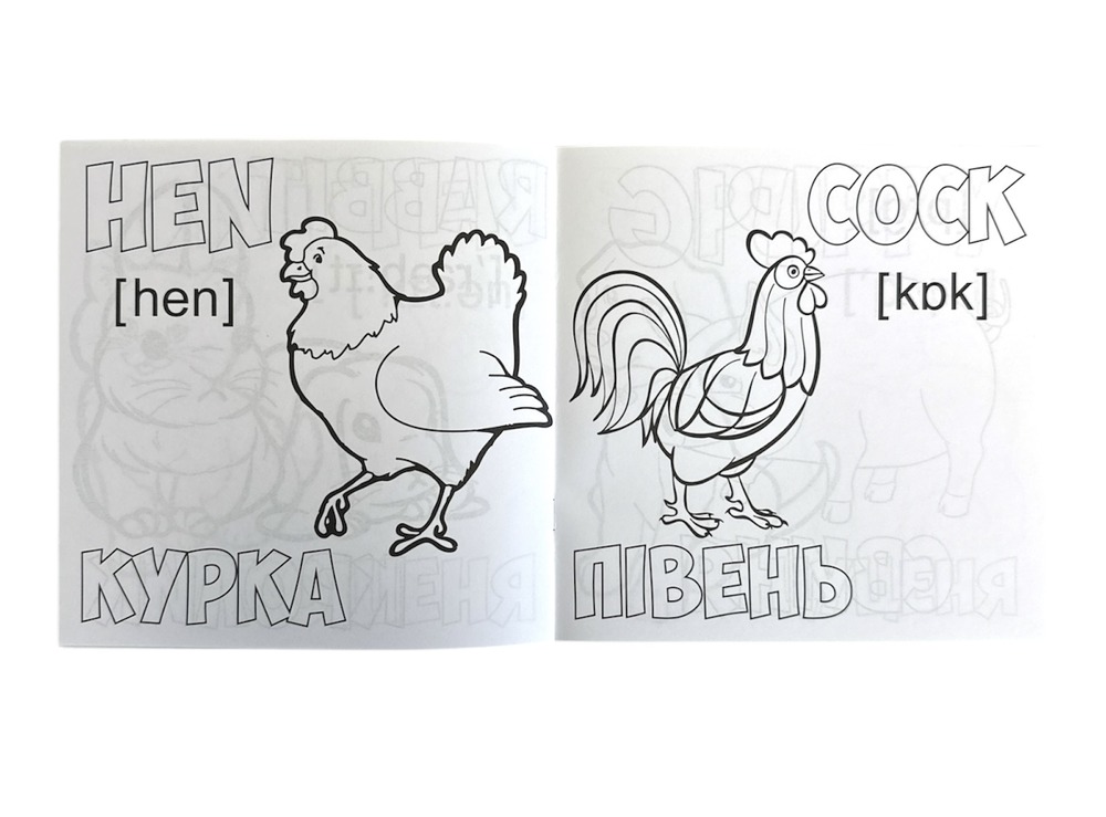Книга Пізнавальна розмальовка . Фото 2