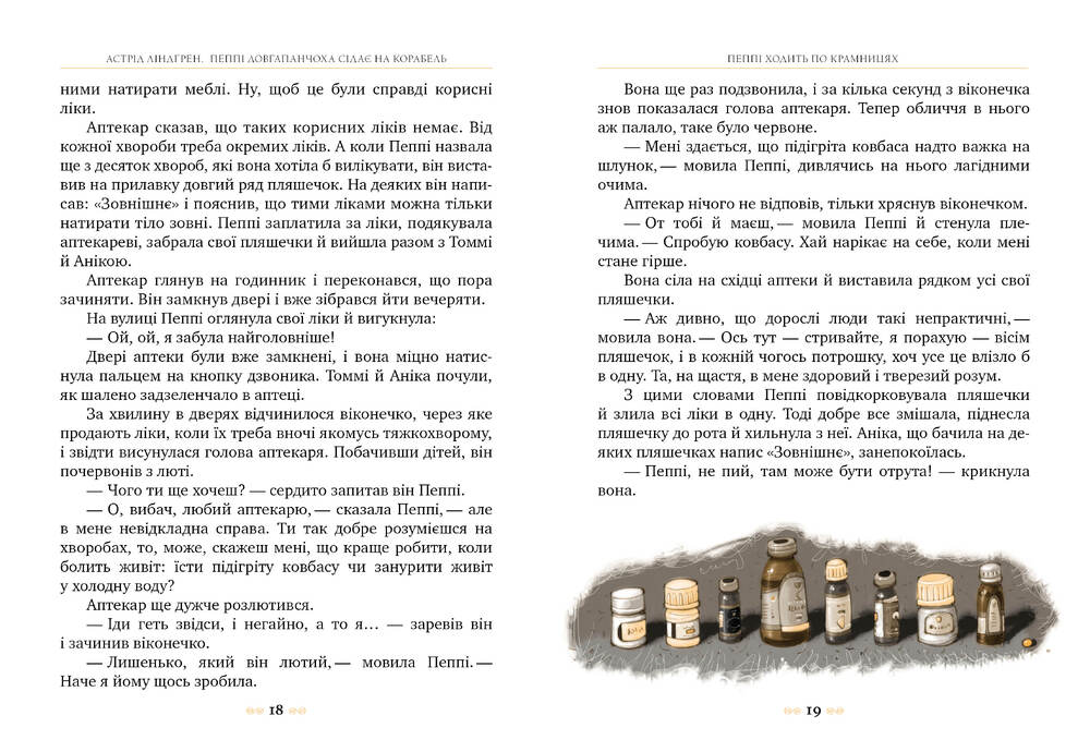Книга Пеппі Довгапанчоха сідає на корабель. Книга 2 - Астрід Ліндгрен. Фото 5