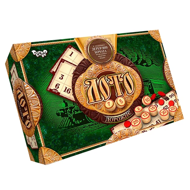 Настільна гра Danko Toys - Лото Дорожнє бочата DTG51U