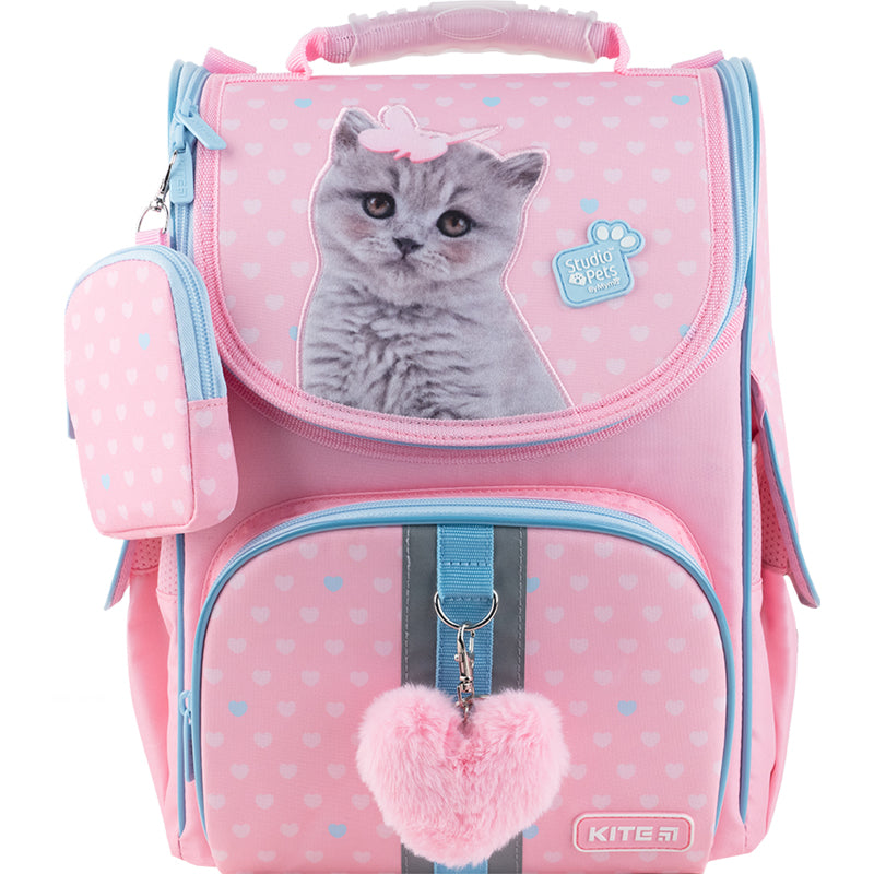 Шкільний набір Kite Studio Pets SET_SP24-501S (рюкзак, пенал, сумка). Фото 4