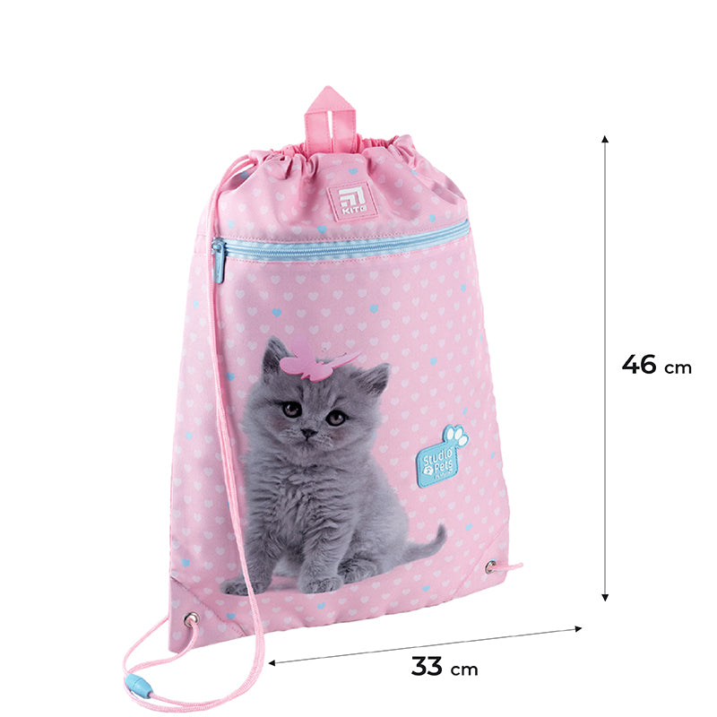Шкільний набір Kite Studio Pets SET_SP24-501S (рюкзак, пенал, сумка). Фото 20