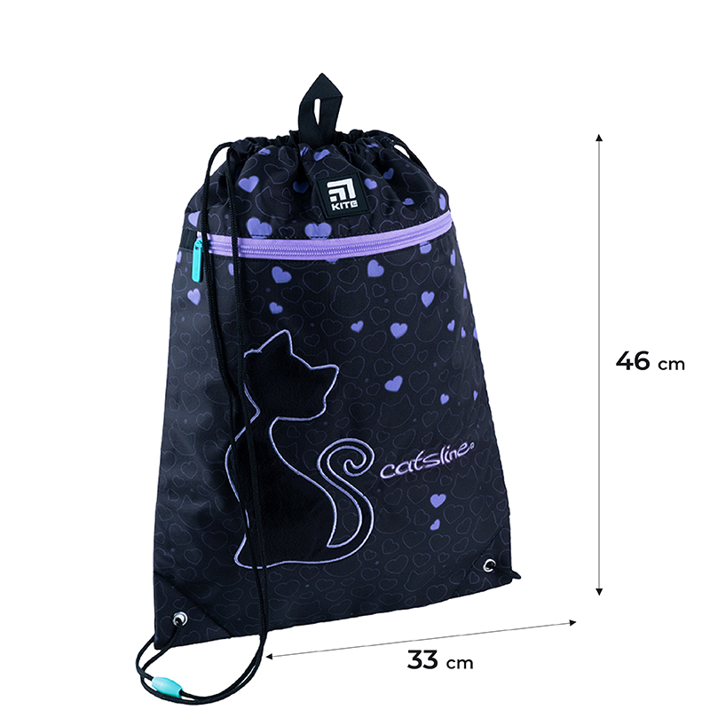 Сумка для взуття з кишенею Kite Catsline K24-601M-3. Фото 2