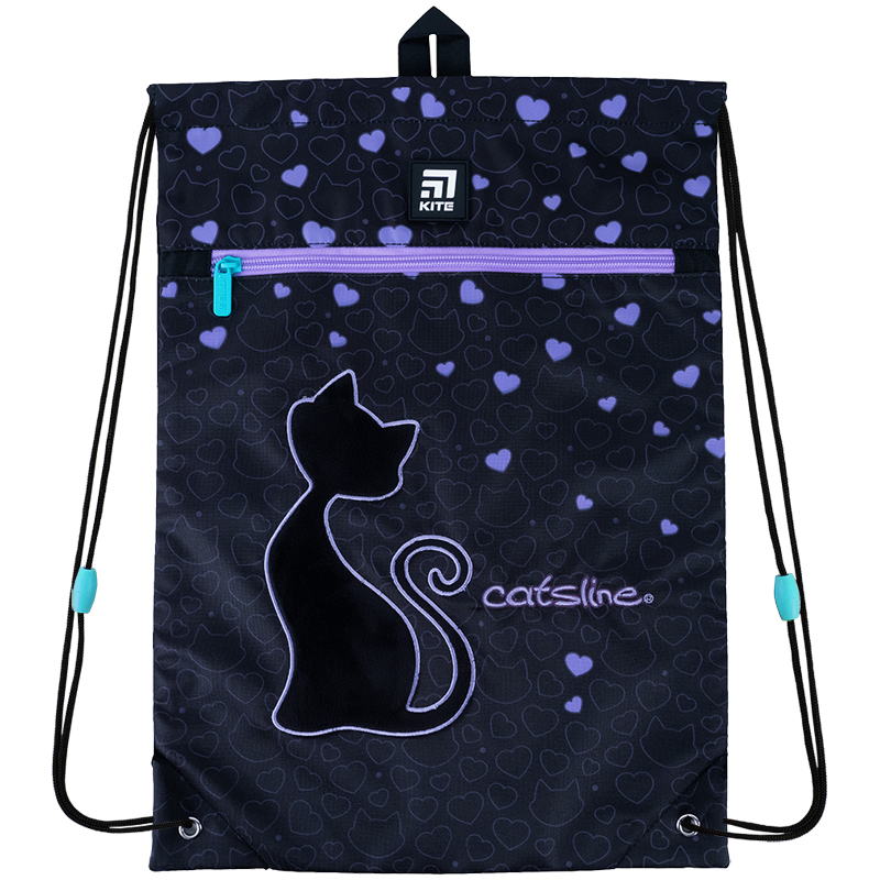 Сумка для взуття з кишенею Kite Catsline K24-601M-3. Фото 3
