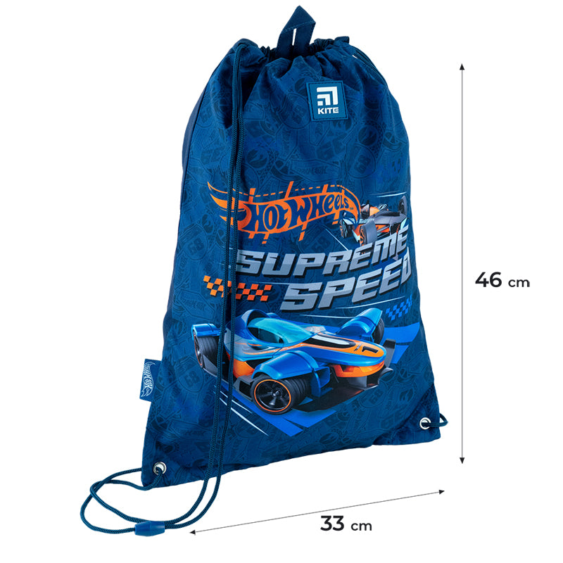 Шкільний набір Kite Hot Wheels SET_HW24-763S (рюкзак, пенал, сумка). Фото 22