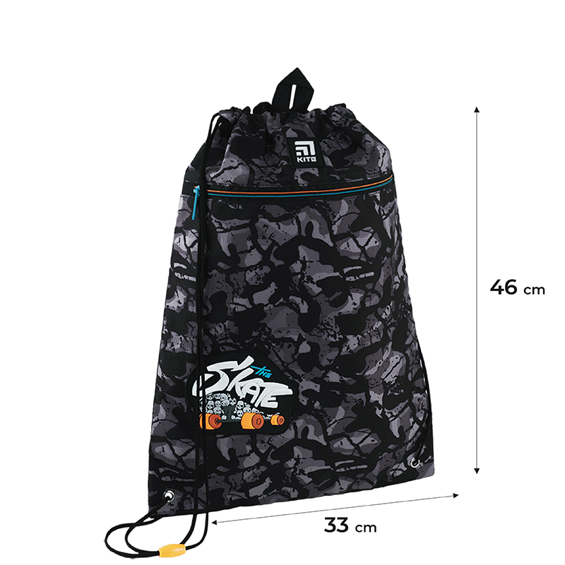 Сумка для взуття з кишенею Kite Skate K24-601M-14. Фото 2