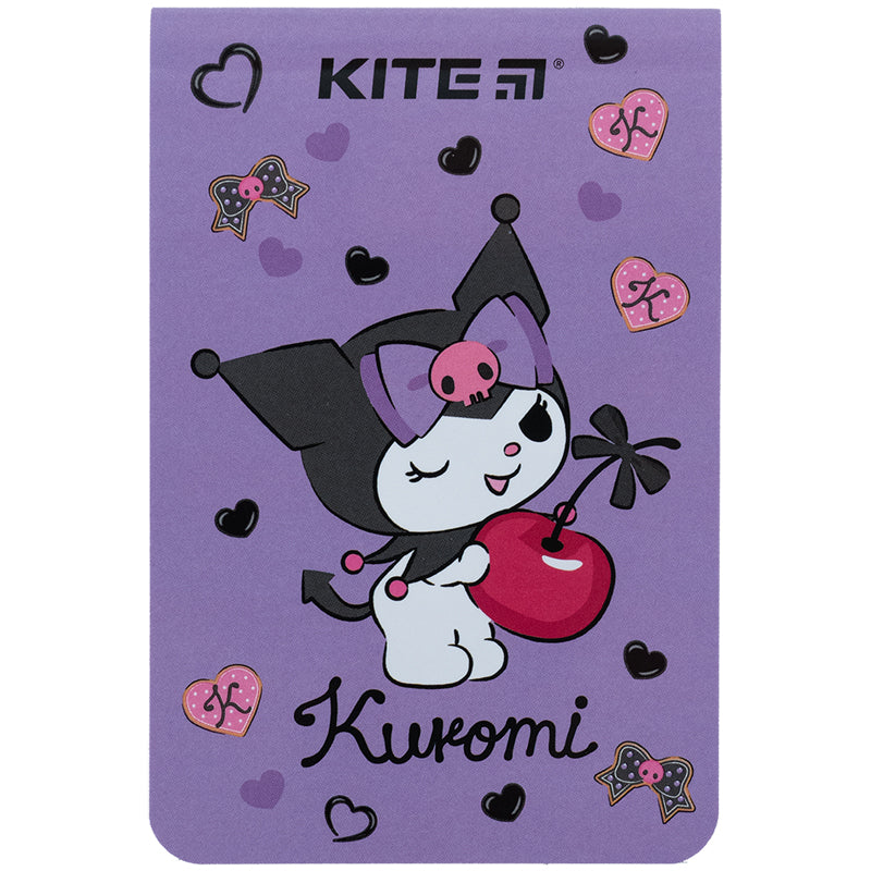 Блокнот Kite Kuromi HK23-224, 48 аркушів, клітинка