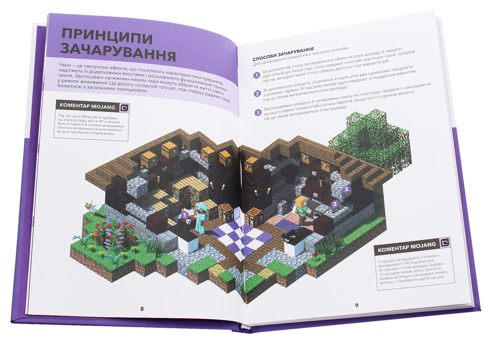 Книга Minecraft. Довідник Чарів та зілля - Стефані Мілтон. Фото 5