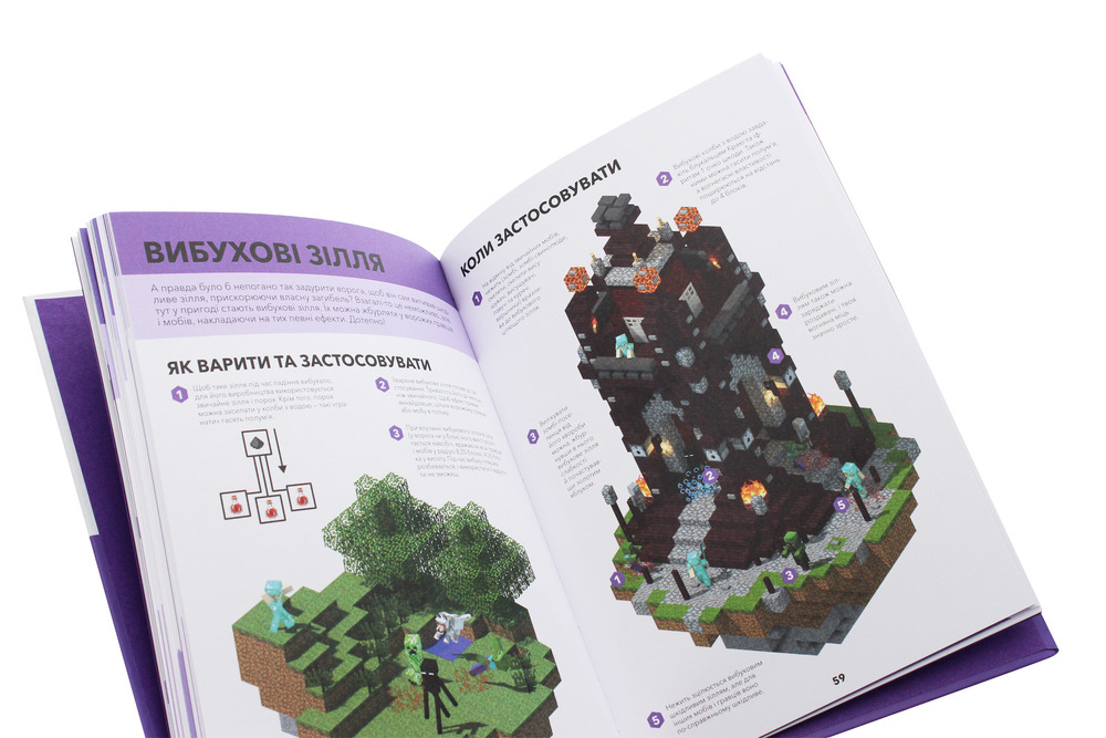 Книга Minecraft. Довідник Чарів та зілля - Стефані Мілтон. Фото 7