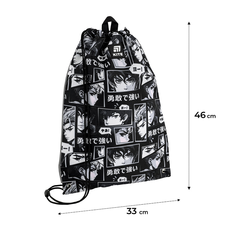Сумка для взуття Kite Anime Boy K25-600M-12. Фото 2