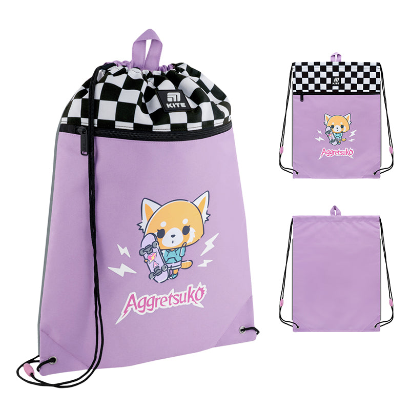 Сумка для взуття з кишенею Kite Aggretsuko AR25-601L