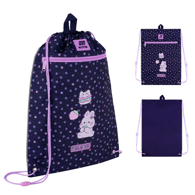 Сумка для взуття з кишенею Kite Feel Good K25-601M-3